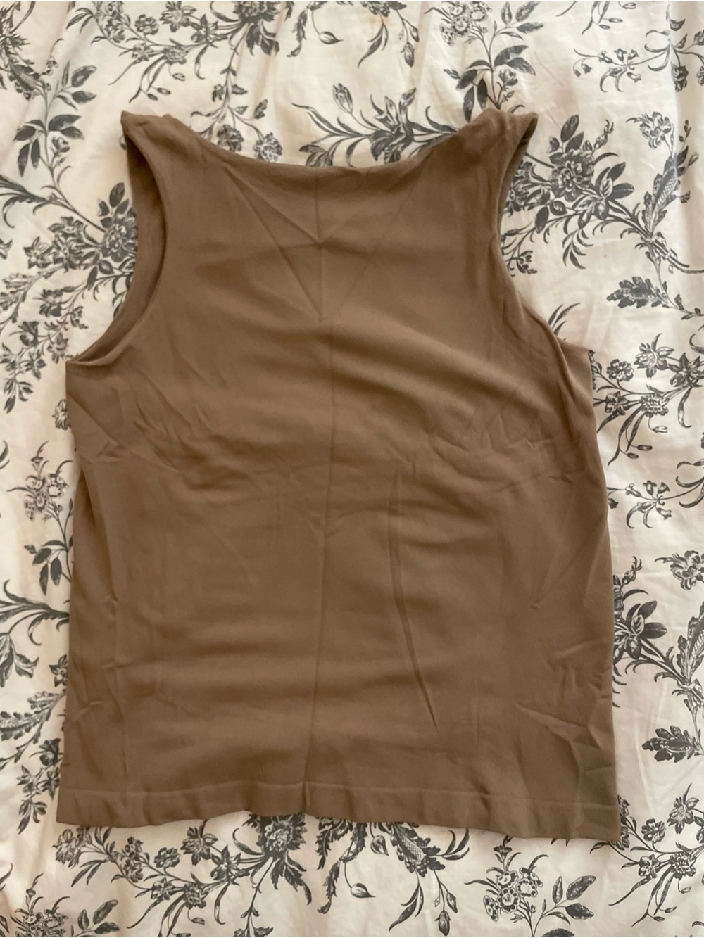 Free People Ribbed Tank Top - Brown